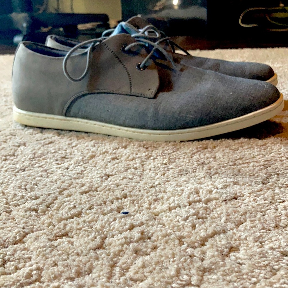 Gray shoes